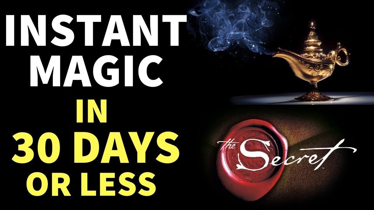 THE LAW OF ATTRACTION How to Change Your Life in 30 days (This REALLY ...