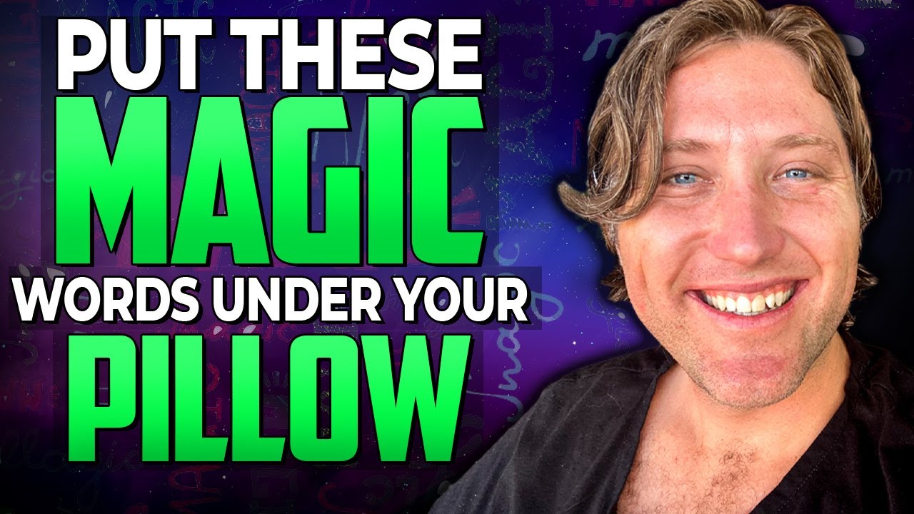 Sleep Manifestation Affirmations To Put Under Your Pillow Jake Ducey